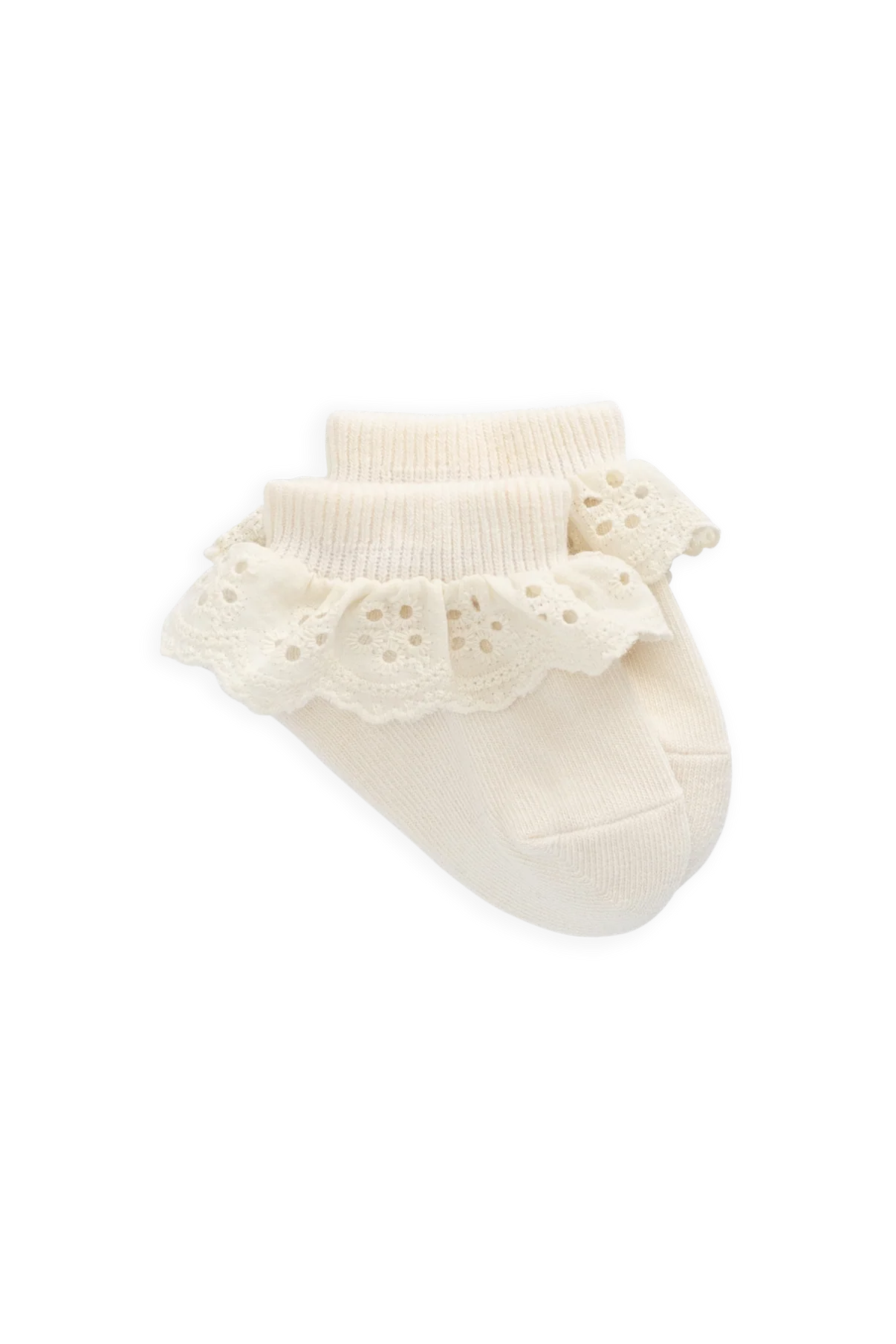 Socks - Vanilla Frill - Jamie Kay - NB