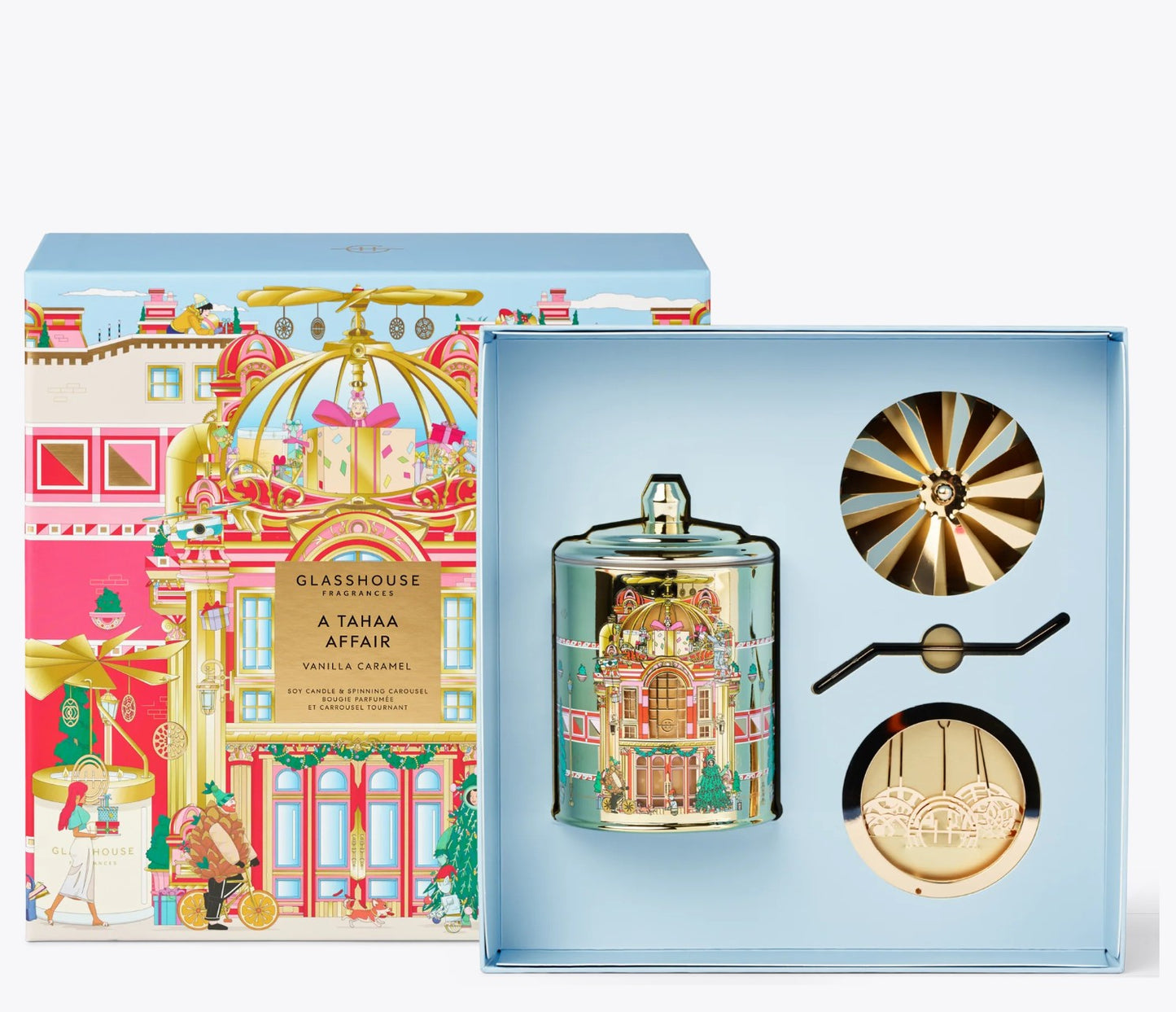 Candle & Spinning Carousel - A Tahaa Affair - 380g