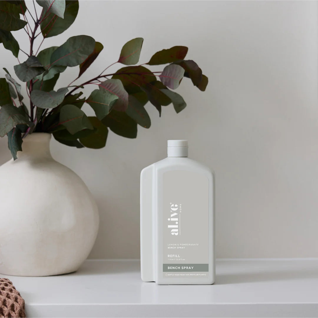 REFILL - Bench Spray 1L - Al.ive - Lemon & Pomegranate