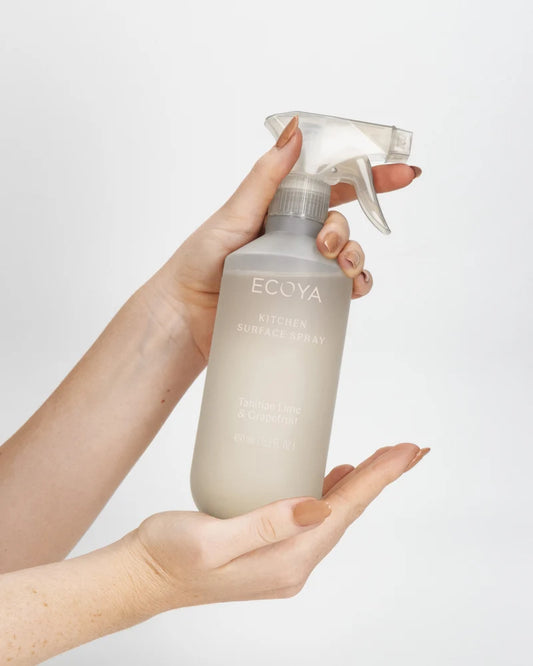 Tahitian Lime & Grapefruit Fragranced Surface Spray 450ml - Ecoya