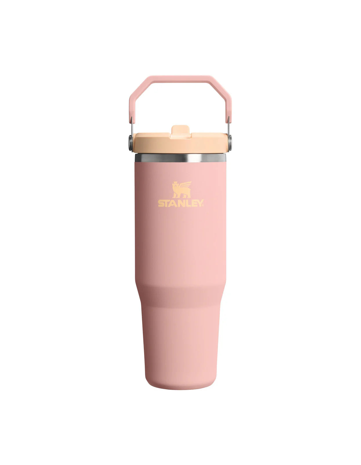 Tumbler - The IceFlow Flip Straw - 30oz - Peach Rose - Stanley