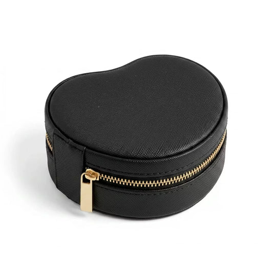 Jewellery Box Heart - Black