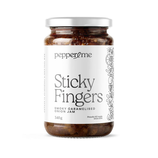 Sticky Fingers (Caramelized Onion Jam) - Pepper & Me