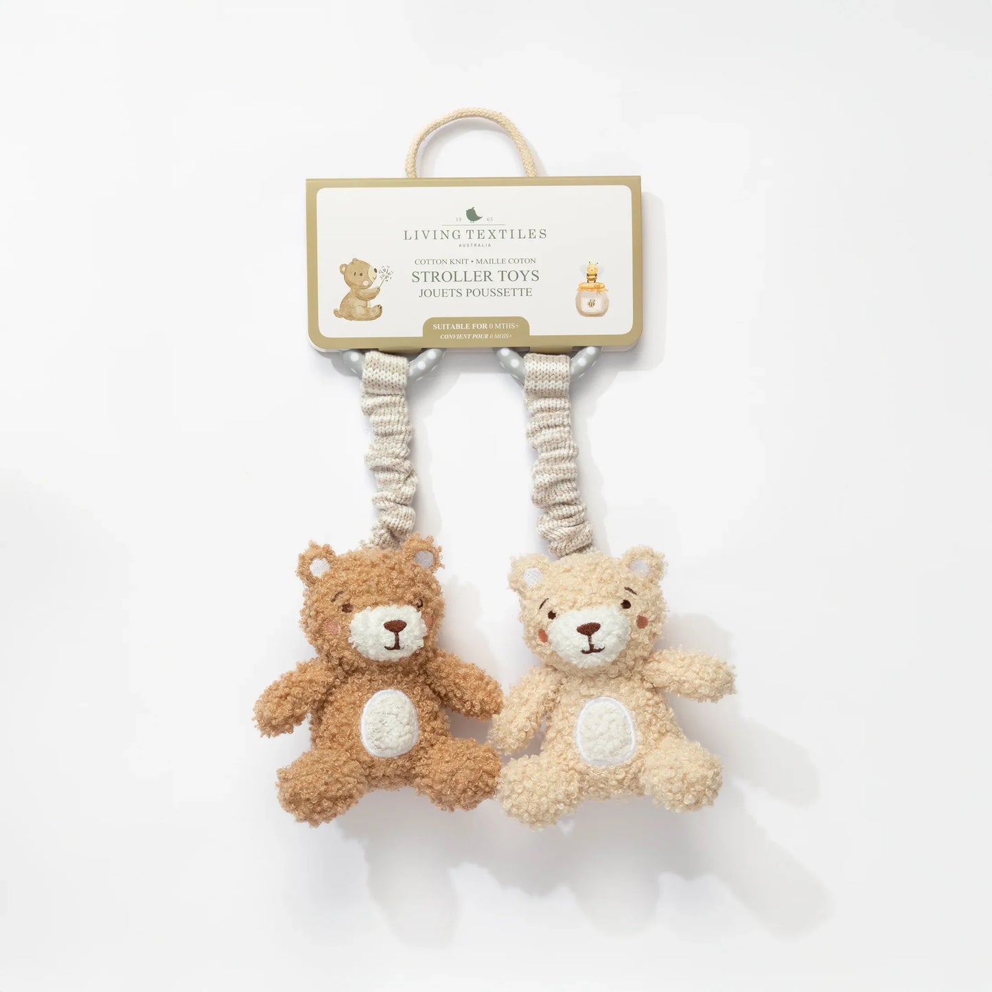 Stroller Toys - Cuddly Bears