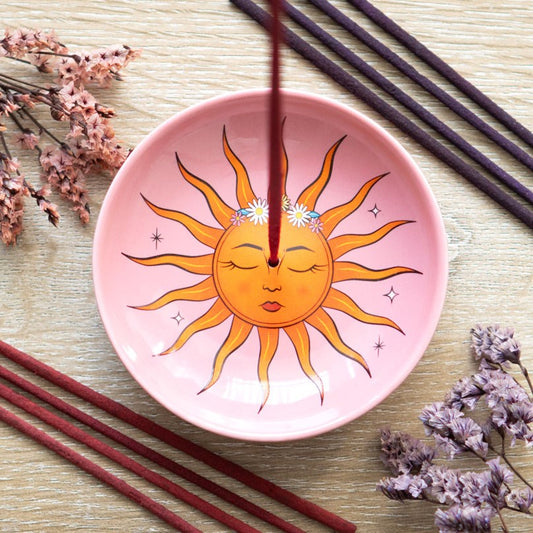 Incense Holder & Trinket Dish - The Sun Celestial