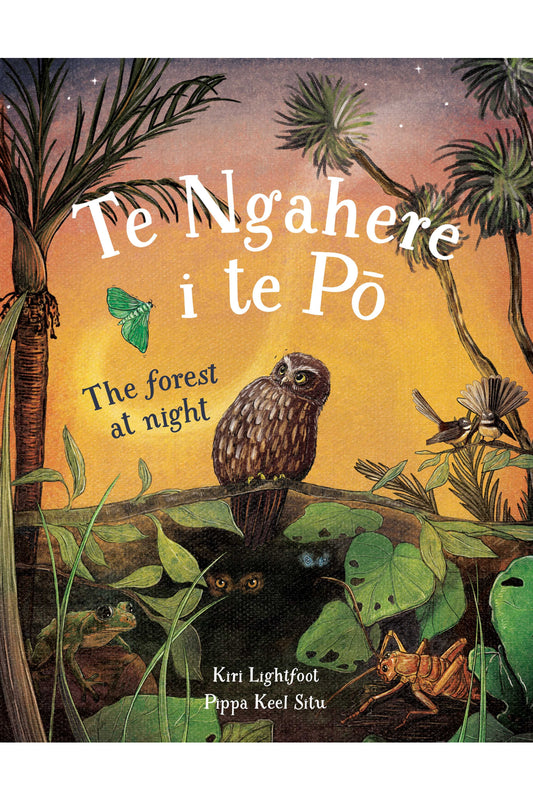 Te ngahere i te po - The forest at night