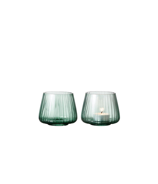 Tealight Holders - Green (Set of 2)