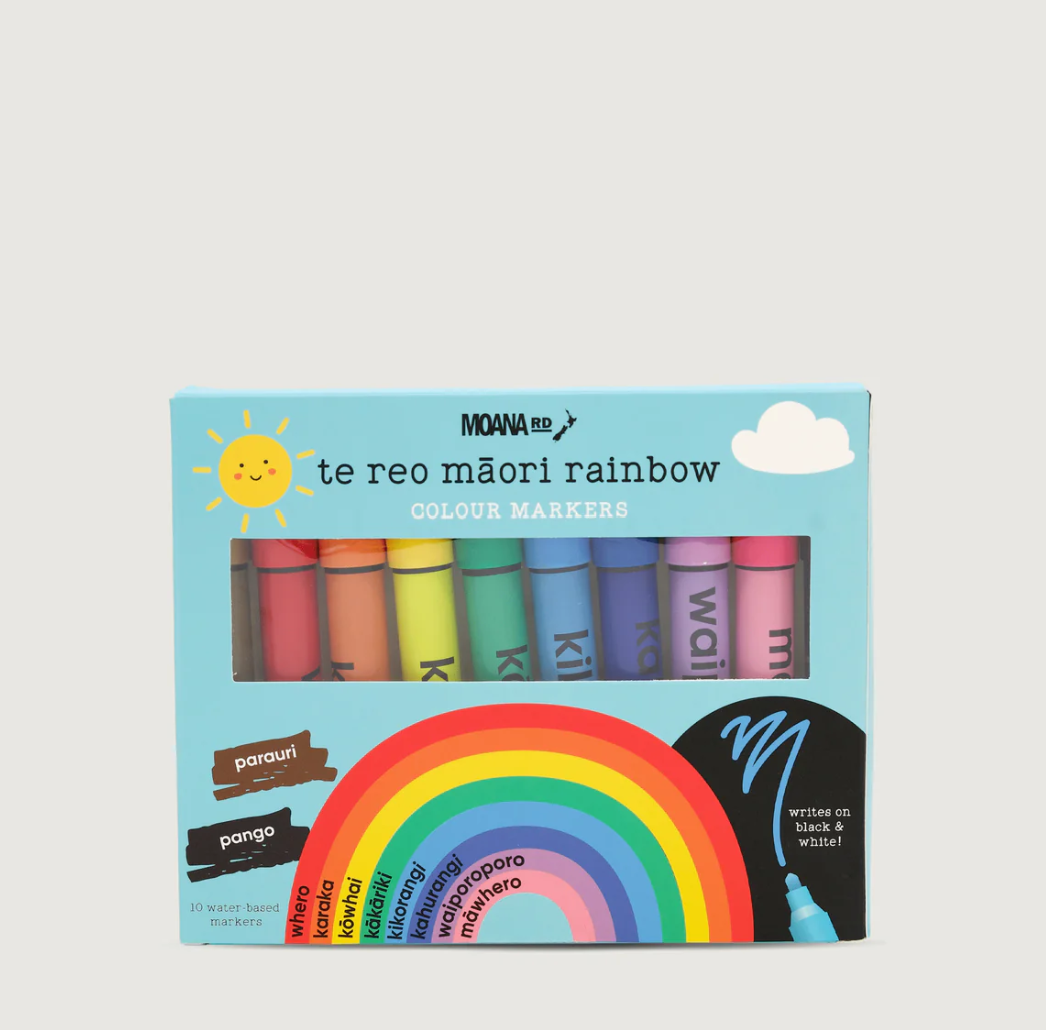 Markers - Te Reo Maori - Rainbow