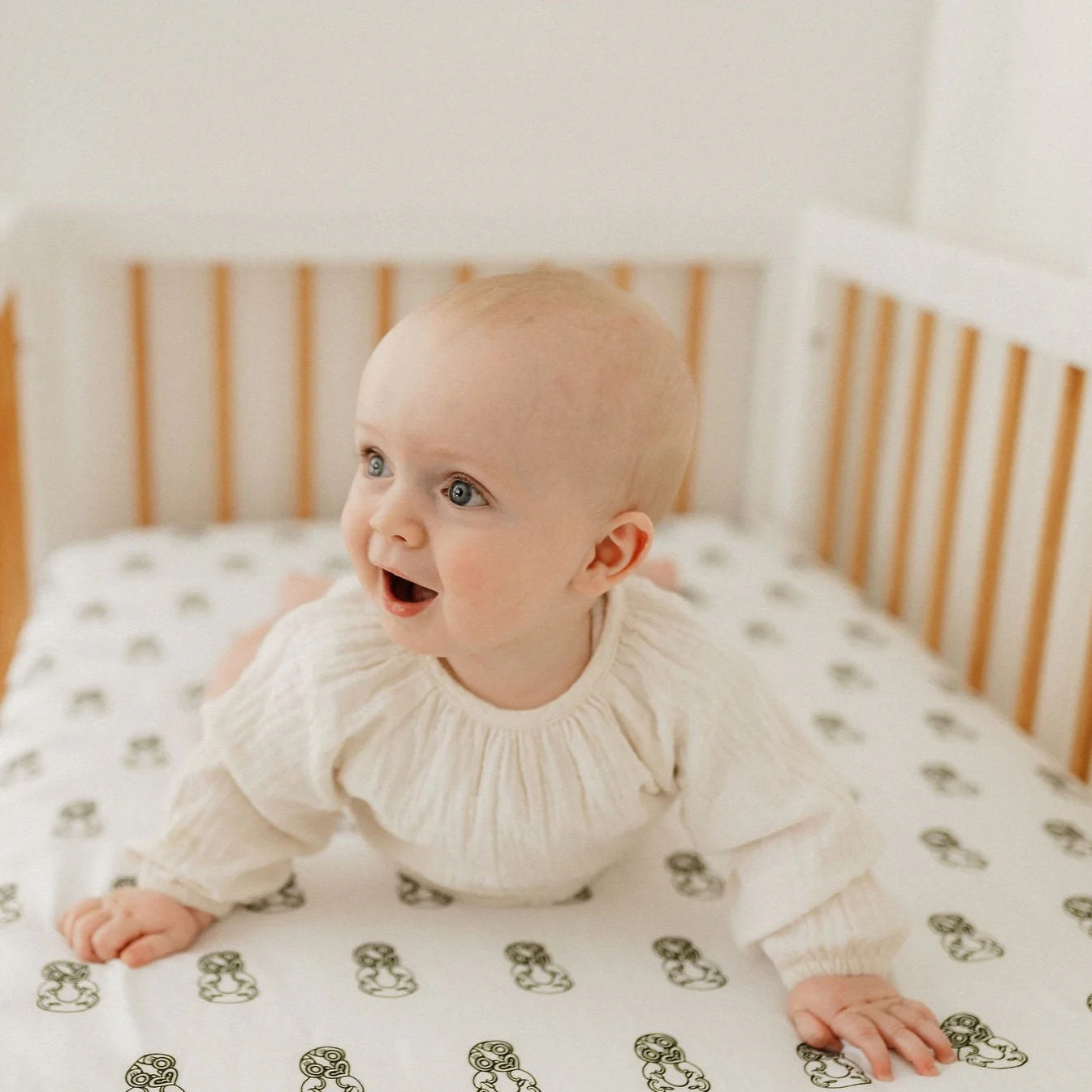Fitted Cot Sheets  |Tiki | Bo & Ko