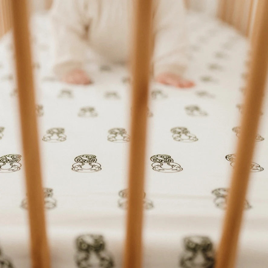 Fitted Cot Sheets  |Tiki | Bo & Ko