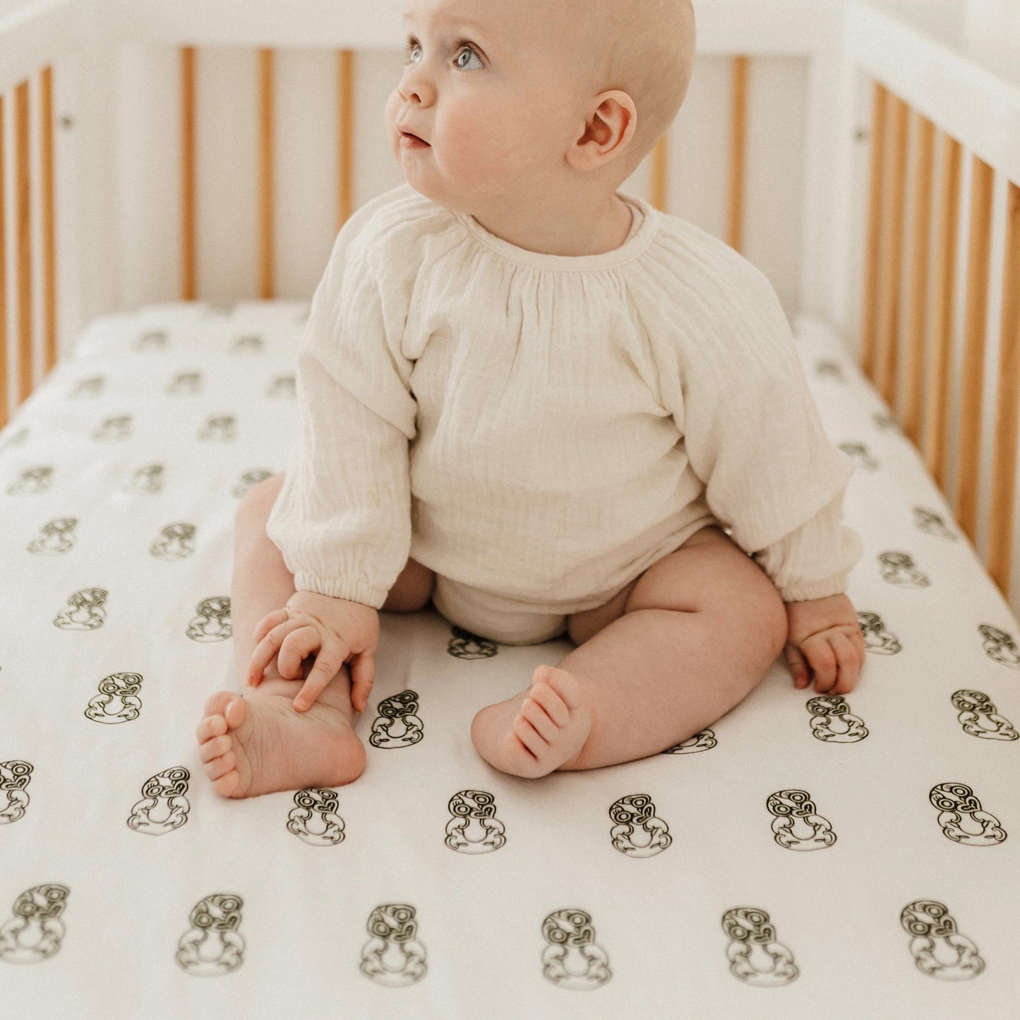 Fitted Cot Sheets  |Tiki | Bo & Ko