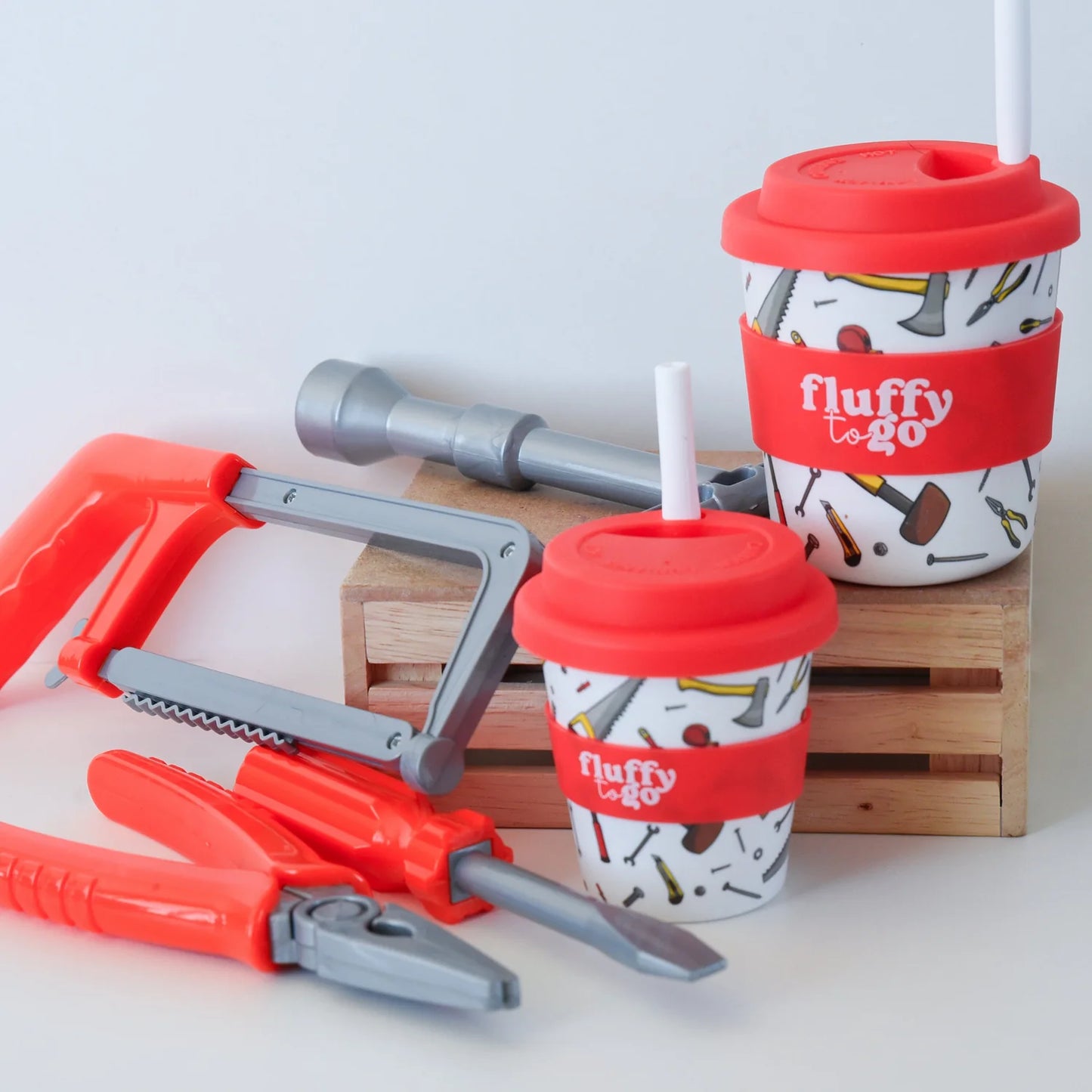 Fluffy Cup - Tiny Tradie - Fluffy to Go