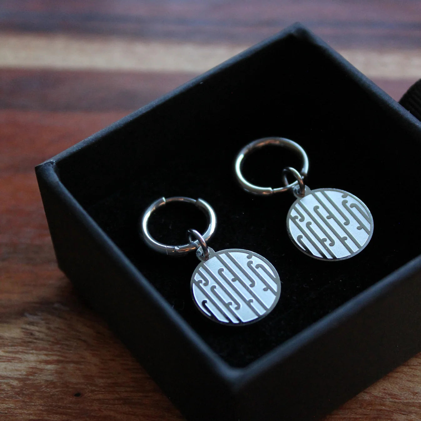 Earrings - Tuku Iho Huggies - Waihonga