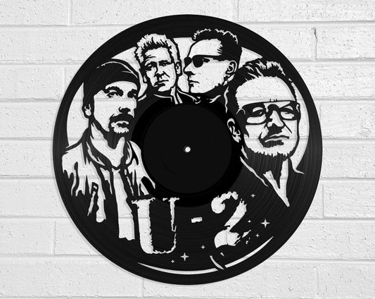 Vinyl Record Art - U2