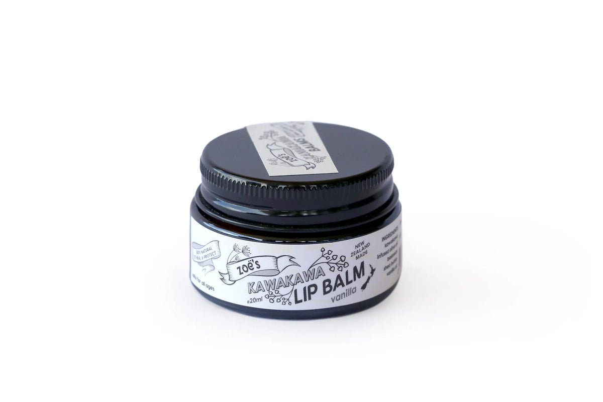 Kawakawa Lip Balm - Vanilla - Zoes Kawakawa