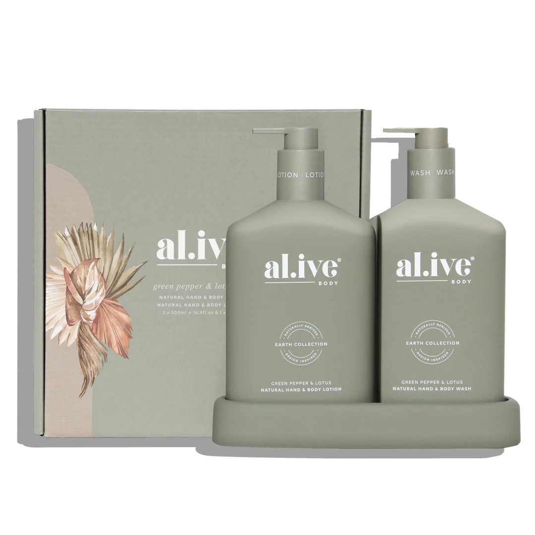 Wash and Lotion Duo - Al.ive - Green Pepper & Lotus