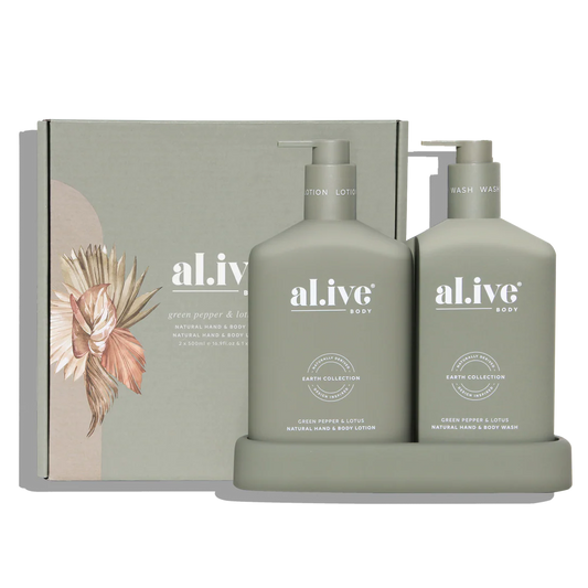 Wash and Lotion Duo - Al.ive - Green Pepper & Lotus