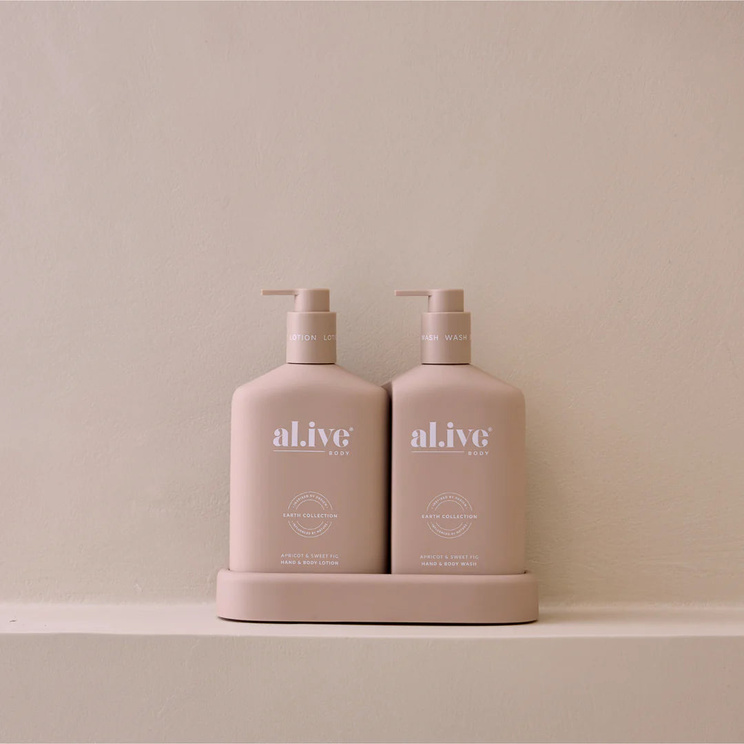 Wash & Lotion Duo - Al.ive - Apricot & Sweet Fig