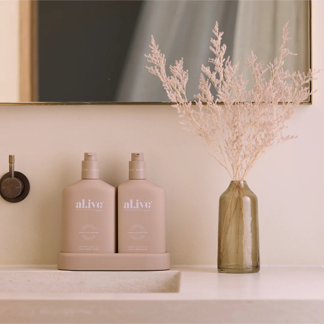 Wash & Lotion Duo - Al.ive - Apricot & Sweet Fig