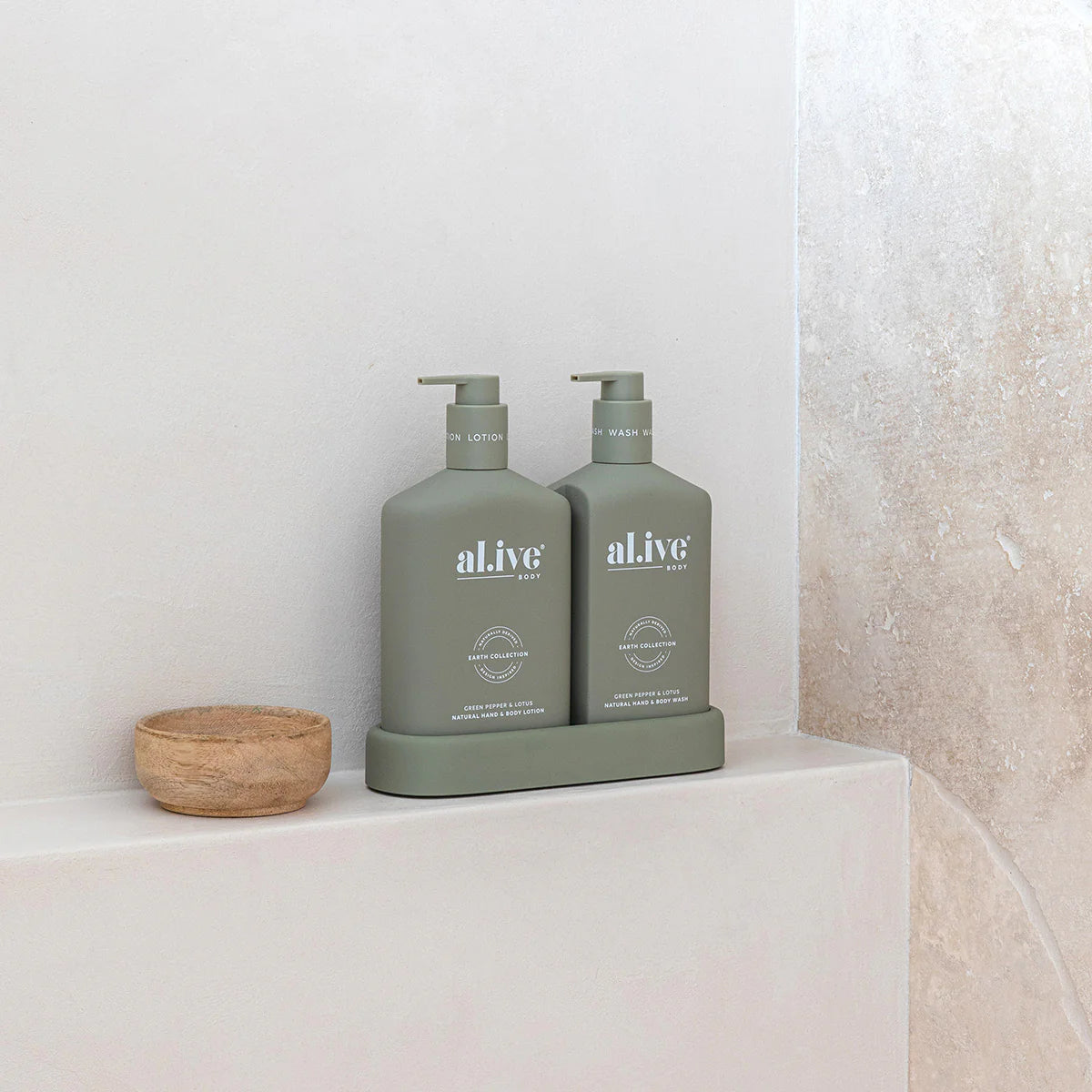 Wash and Lotion Duo - Al.ive - Green Pepper & Lotus