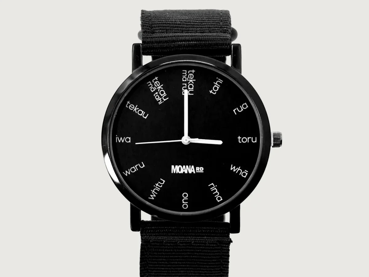 Watch - Te Reo Māori - Moana Road - Black