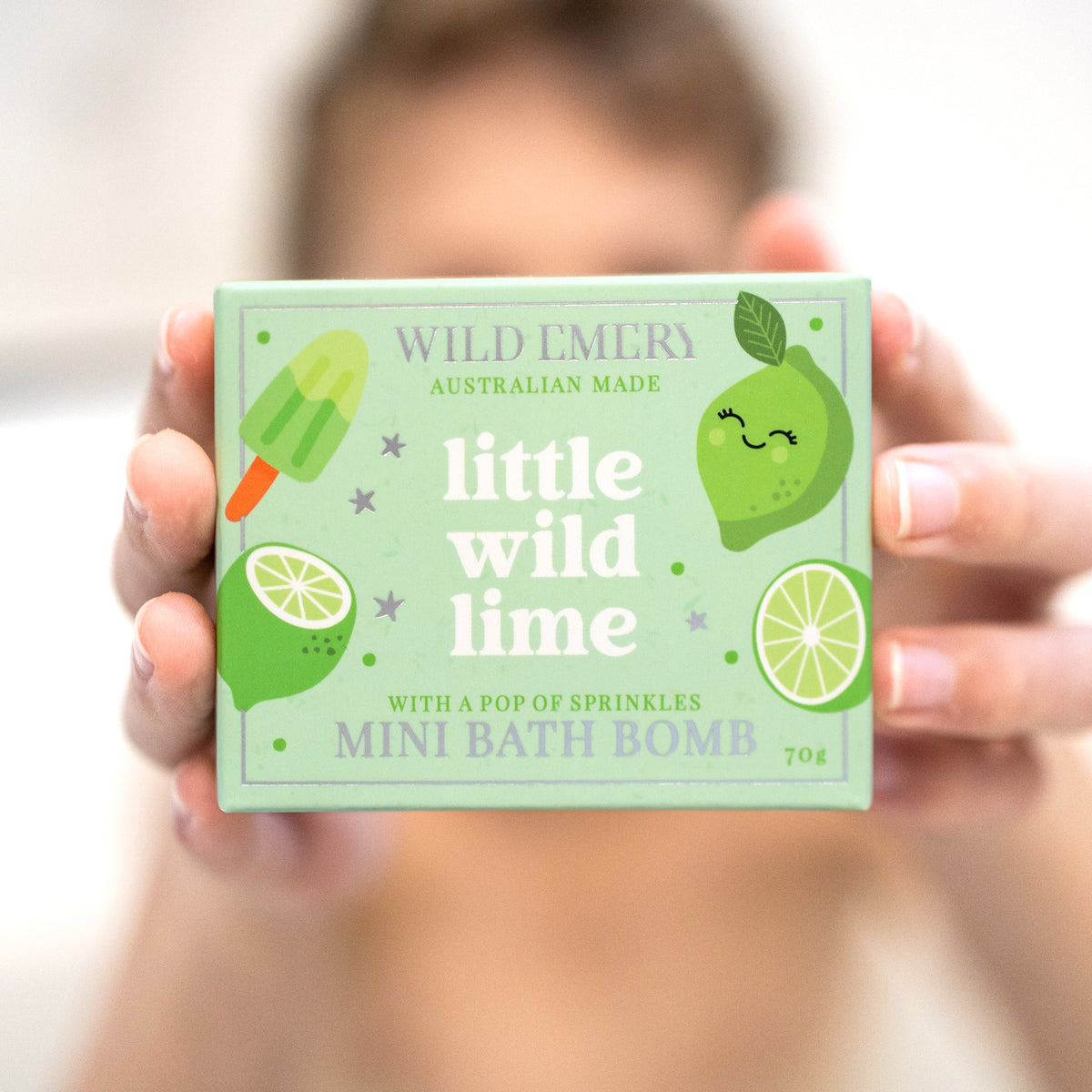 Little Wild Lime Mini Bath Bomb - Wild Emery