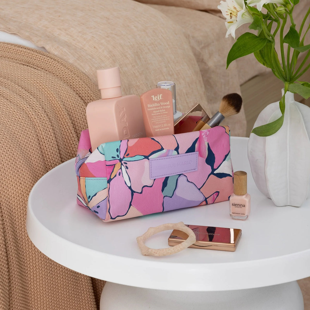Makeup Cosmetic Bag - Mindful Marlo - Willow
