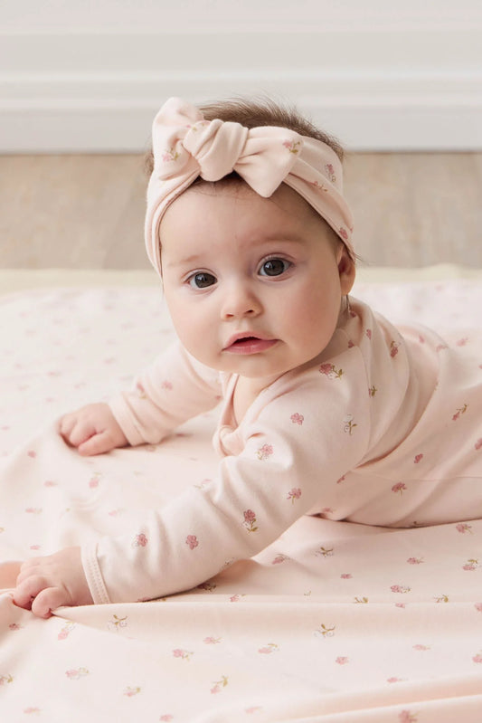 Cotton Wrap Blanket - Meredith Morganite - Jamie Kay