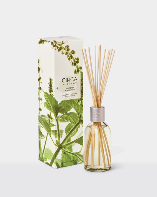 Reed Diffuser - Alchemy - White Tea & Wild Mint - Circa