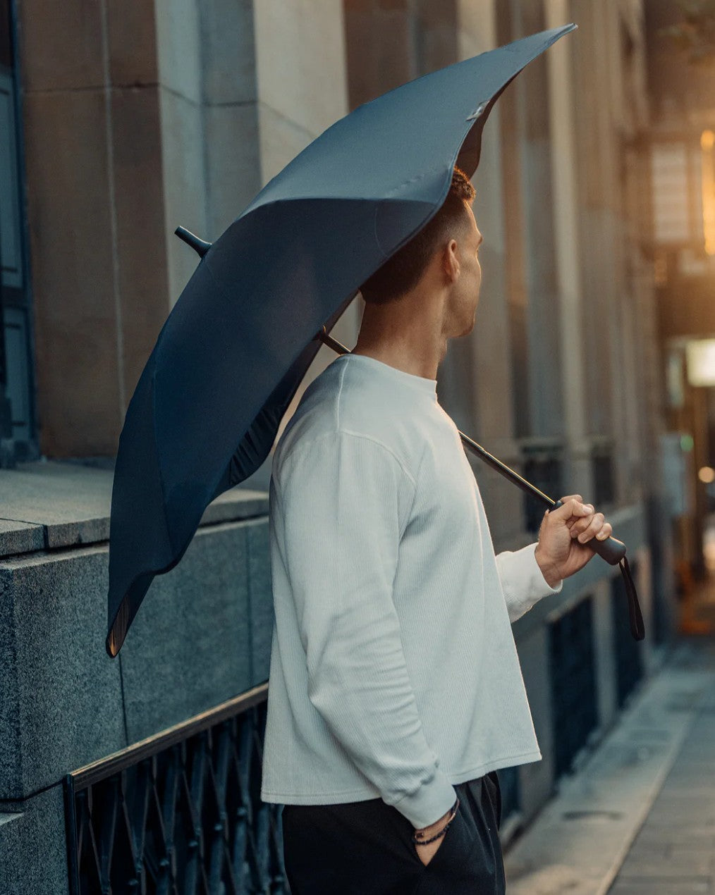 Umbrella - Classic - Navy - Blunt