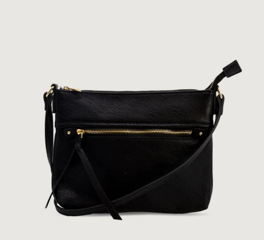 Crossbody Bag - The Thorndon - Black - Moana Road