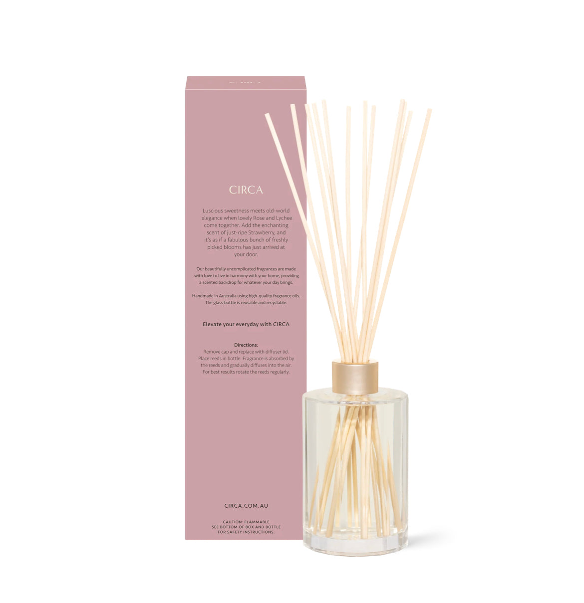Reed Diffuser - Rose + Lychee - Circa