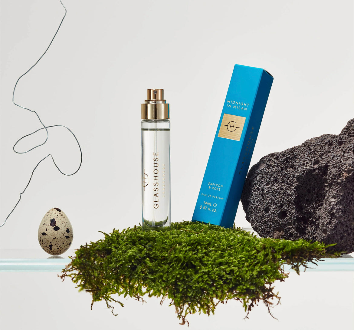 Perfume - 14ml - Midnight In Milan (Saffron + Rose) - GLASSHOUSE