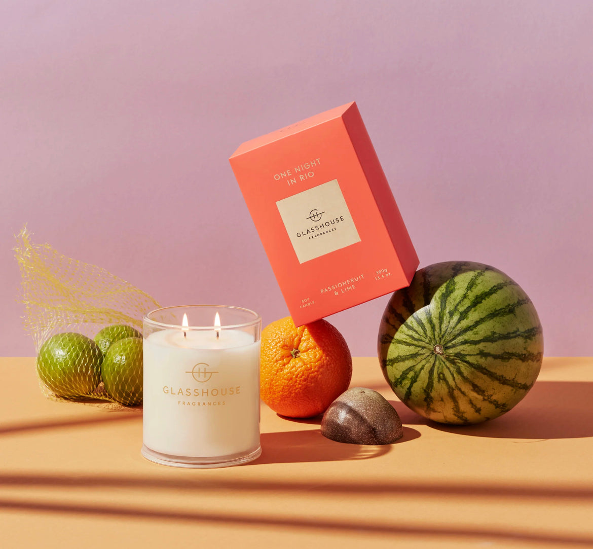 Candle - GH - One Night In Rio (Passionfruit + Lime) - 380g