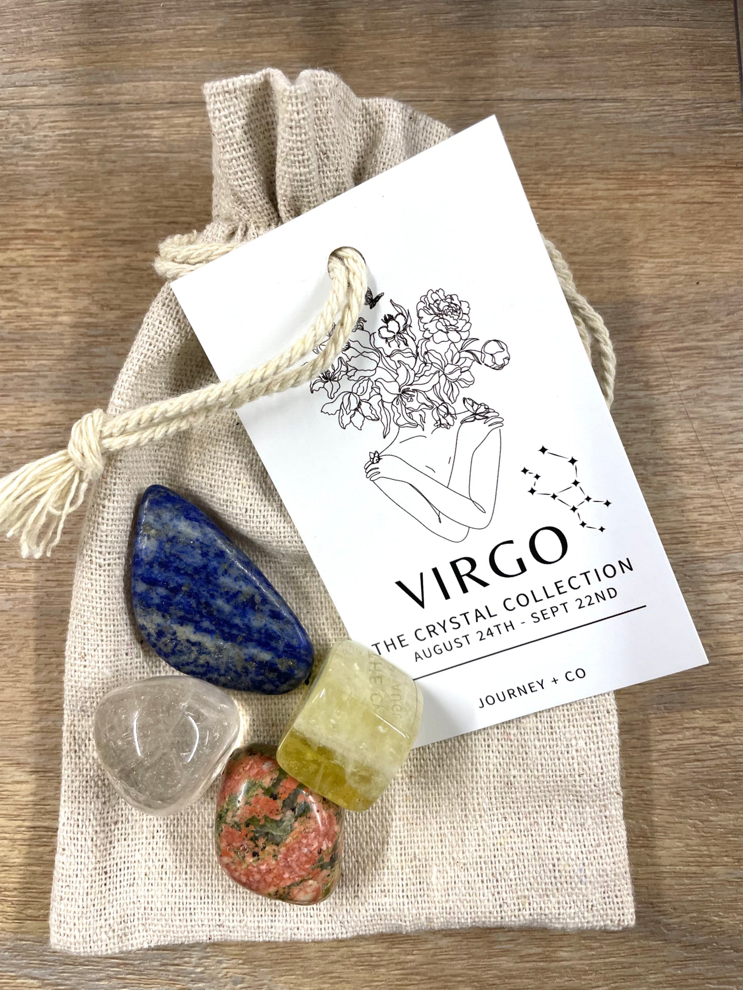 Zodiac Crystal Collection - Virgo