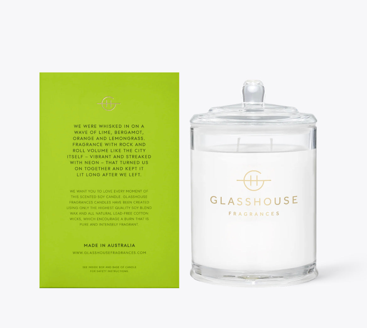 Candle - We Met In Saigon (Lemongrass) - 380g - Glasshouse