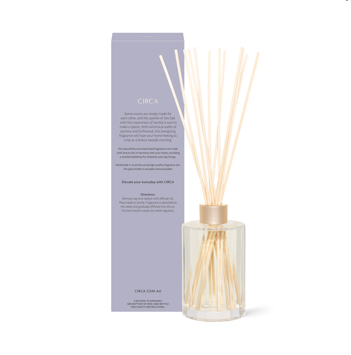 Reed Diffuser - Sea Salt + Vanilla - Circa