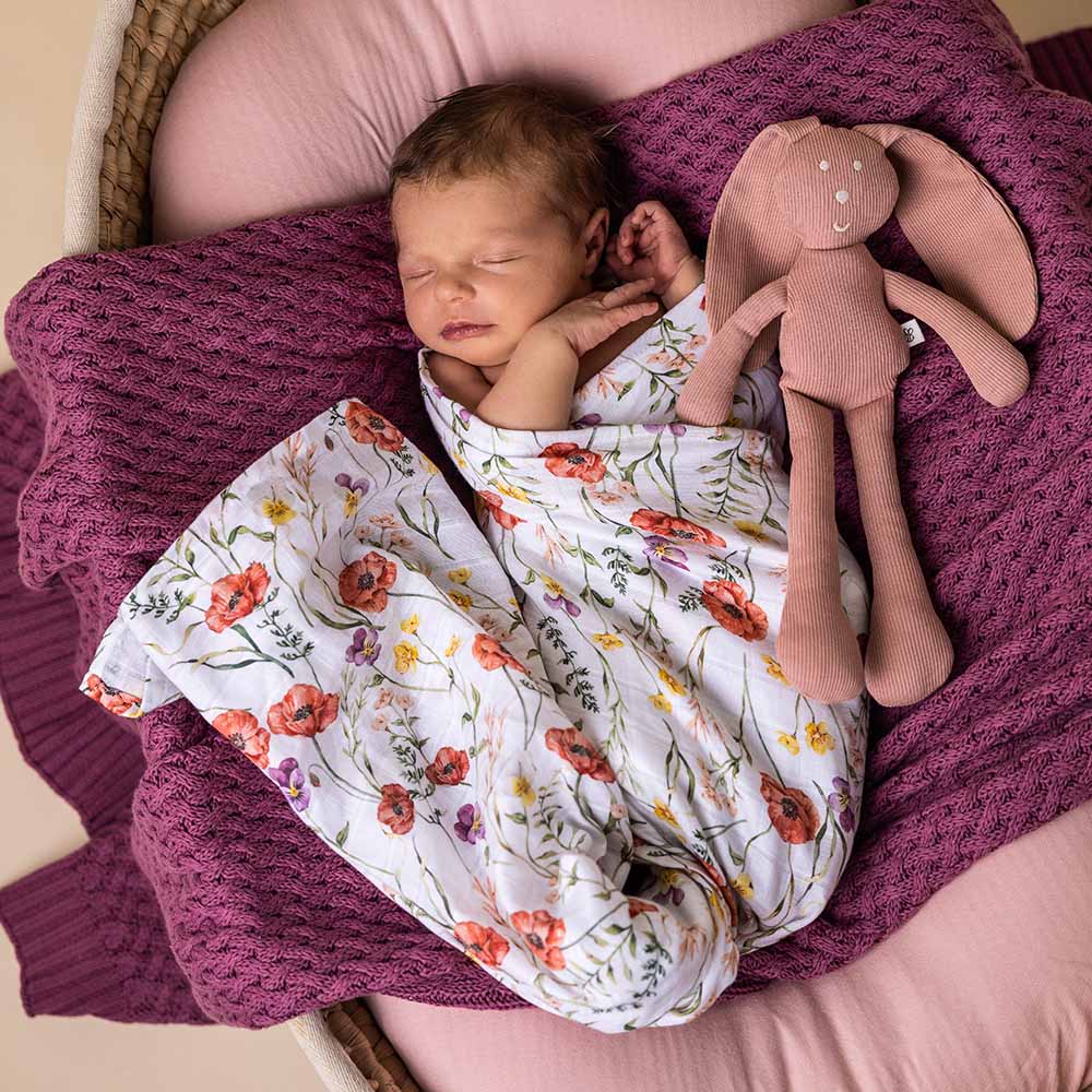 Organic Muslin Wrap - Snuggle Hunny -