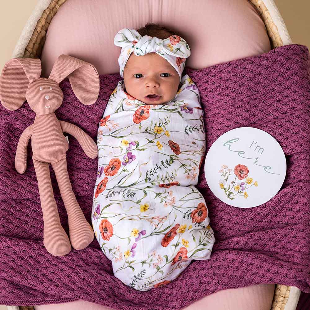 Organic Muslin Wrap - Snuggle Hunny -