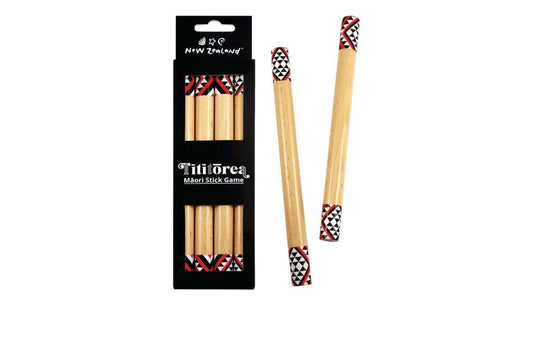 Tī Rākau Stick Game (incl 4 rākau)