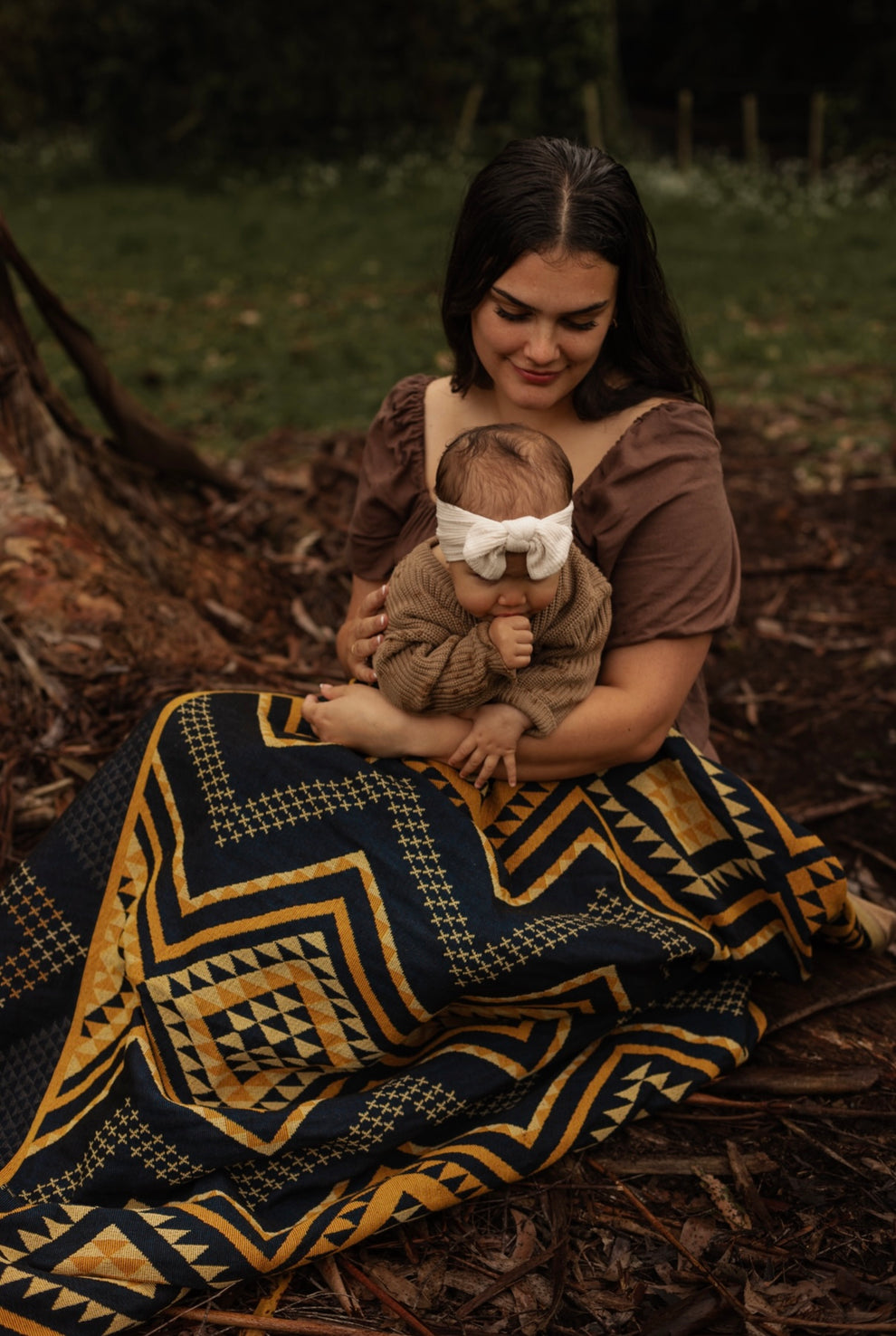 Titama Woven Throw - Hawaiiki