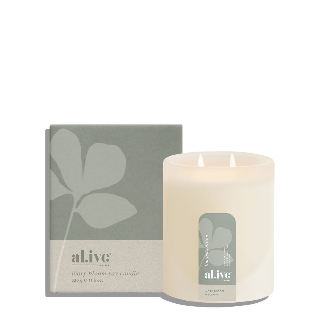 Candle - Al.ive - Ivory Bloom
