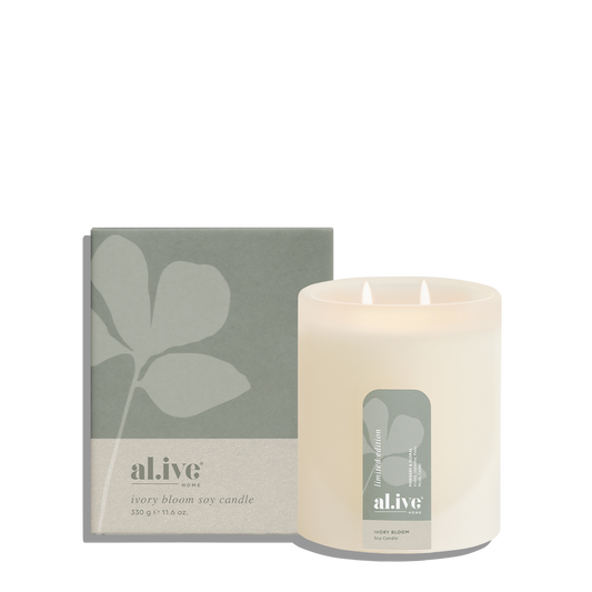 Candle - Al.ive - Ivory Bloom