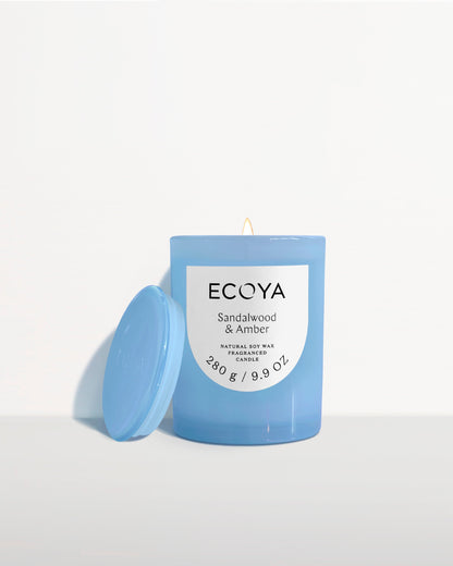 Metro Candle - Ecoya - Sandalwood & Amber