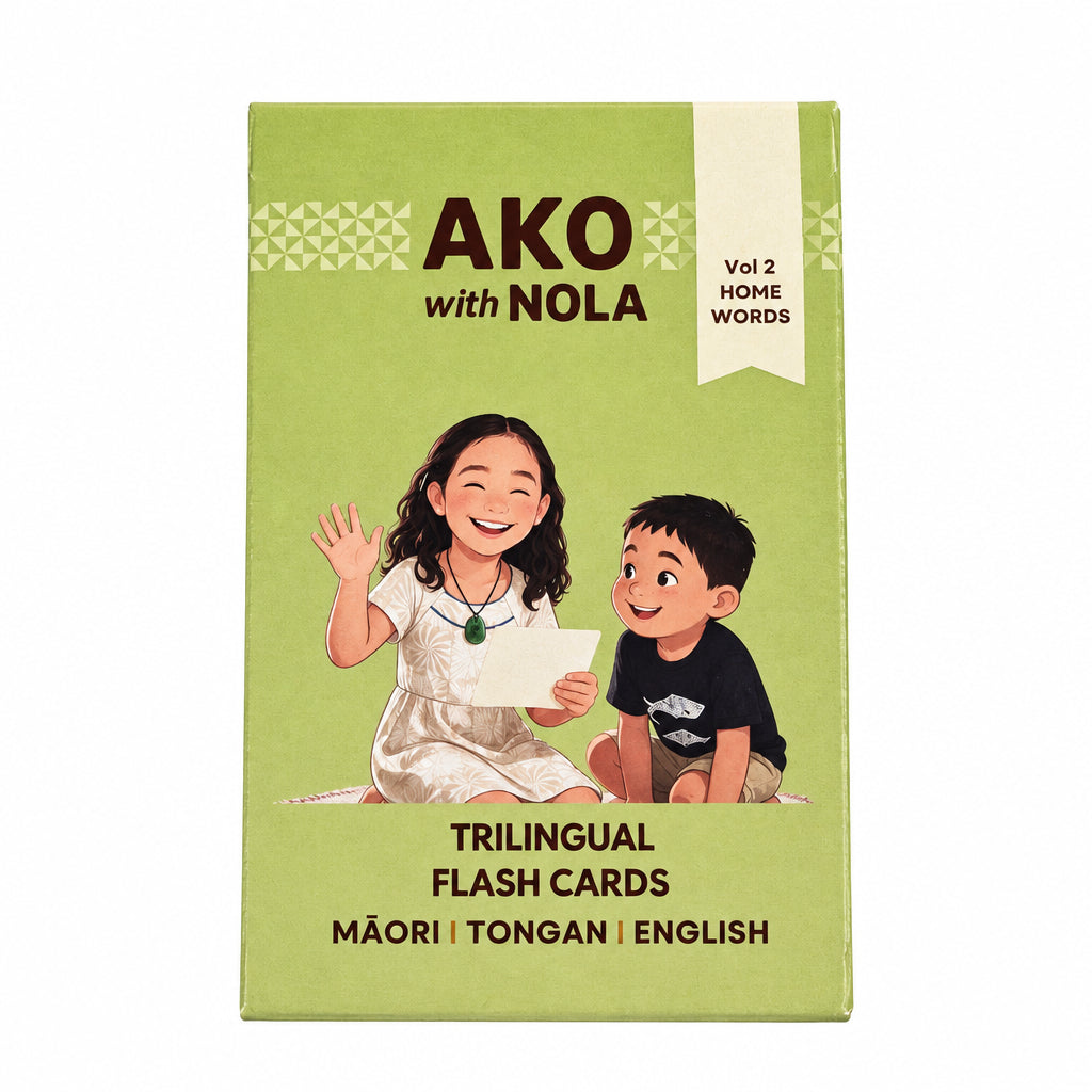 Learning Cards Vol 2: Words at home - Ako with Nola
