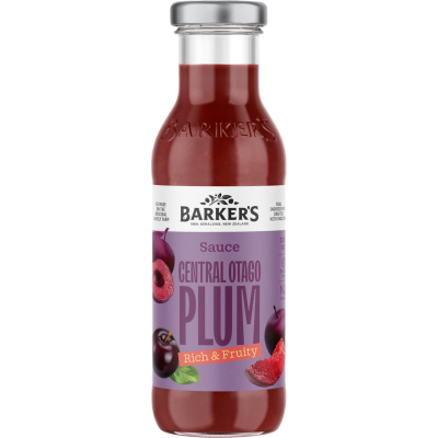 Central Otago Plum Sauce- Barkers - 325g