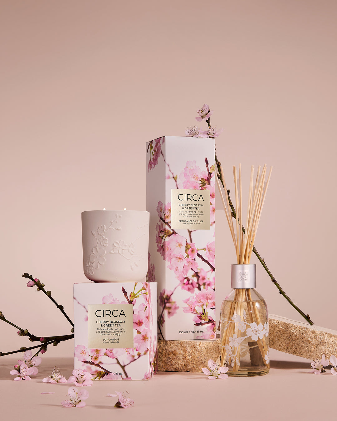 Diffuser - 250ml - Cherry Blossom & Green Tea
