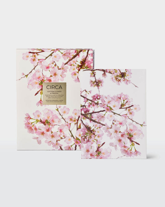 Scented Draw Liners - Cotton Flower & Freesia