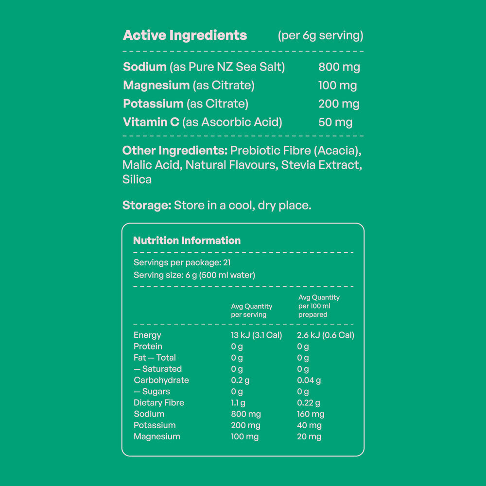 Daeli Hydration Sugar-Free Electrolytes Sachets (Salted Watermelon)