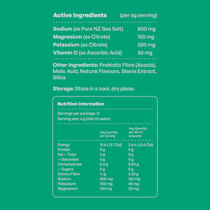 Daeli Hydration Sugar-Free Electrolytes Sachet (Salted Watermelon)